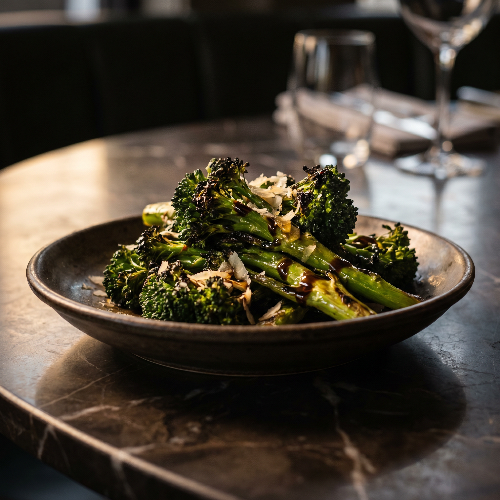Charred Broccolini