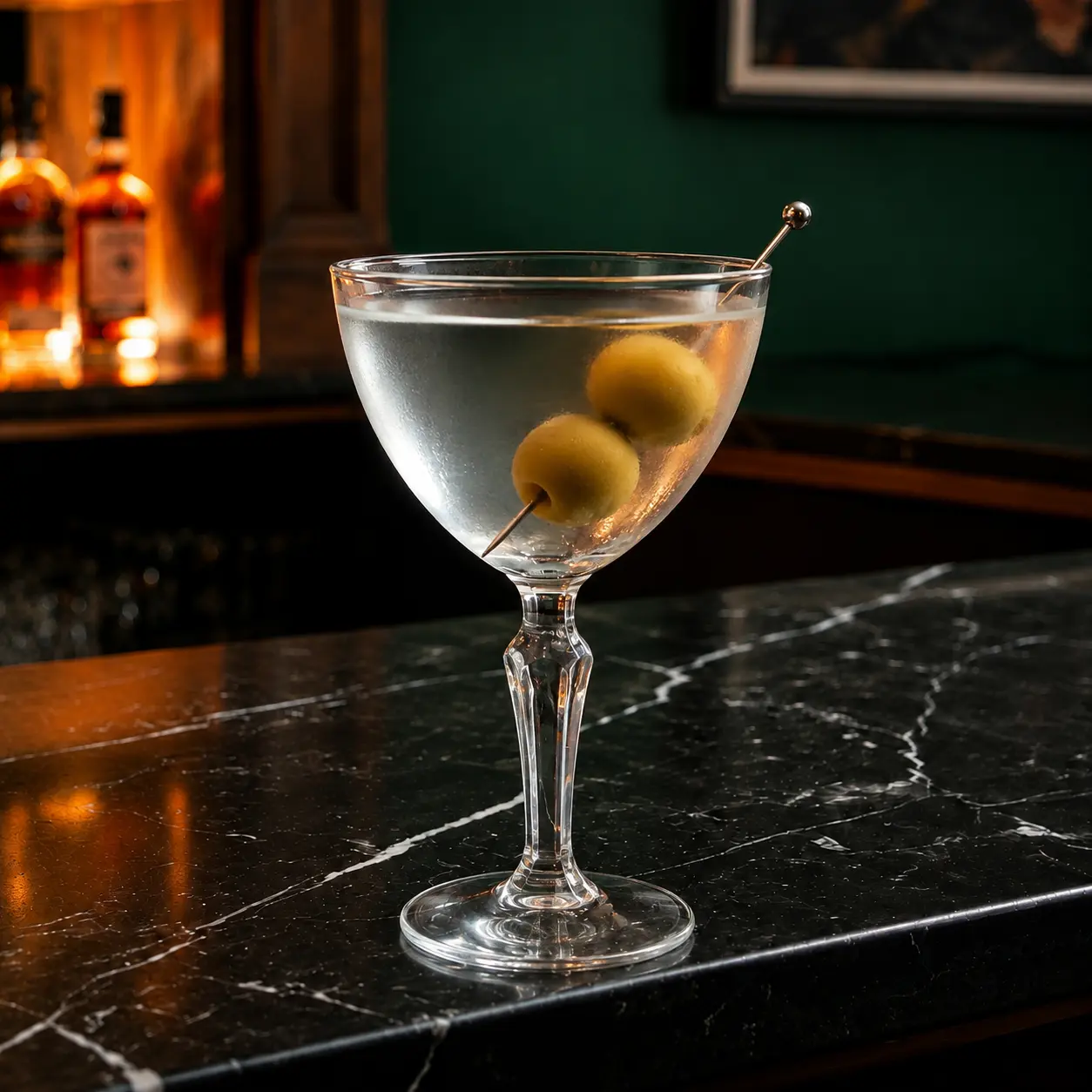 Gin Queen 'Tini cocktail at Moderna Bar & Pizzeria, Austin