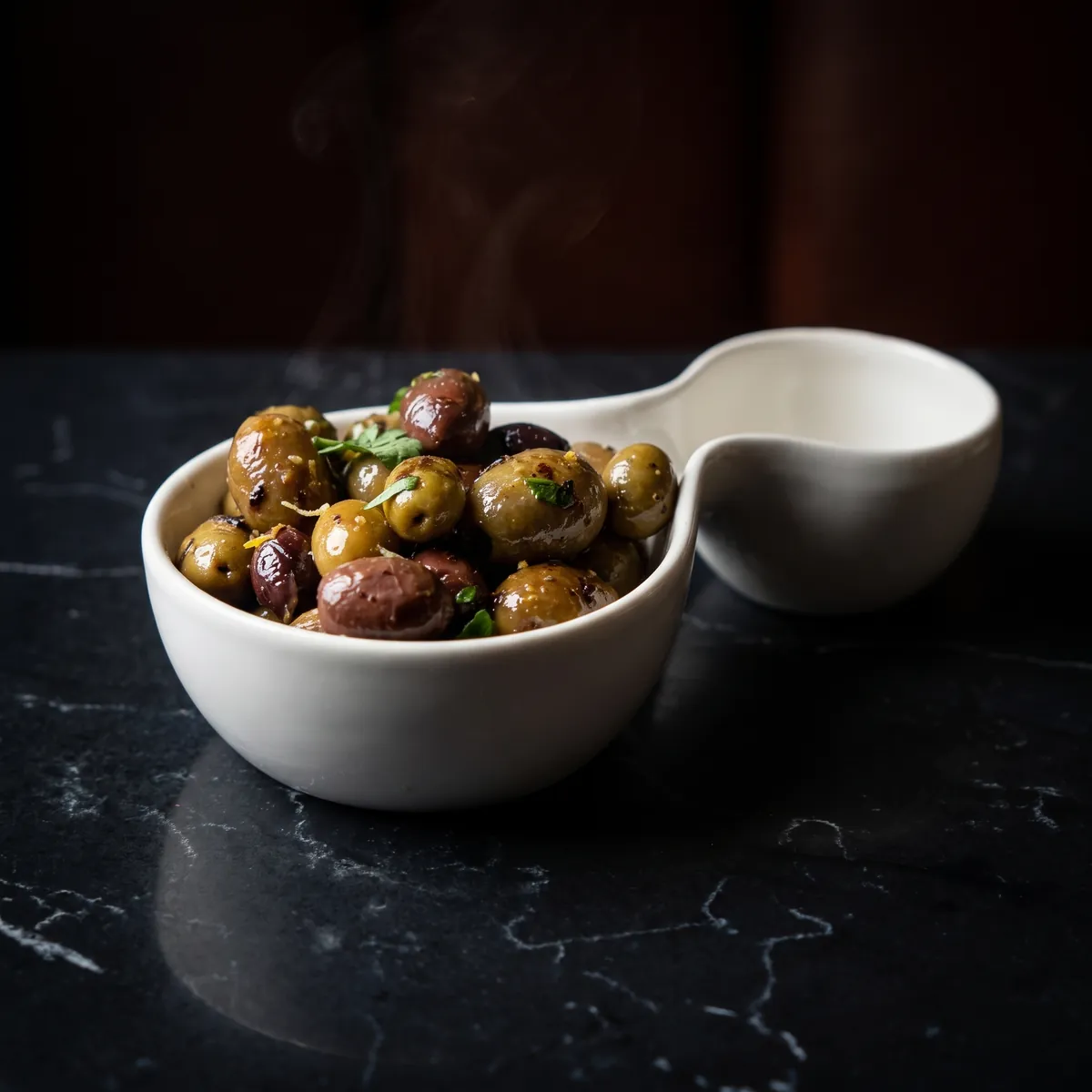 Fire Kissed Olives