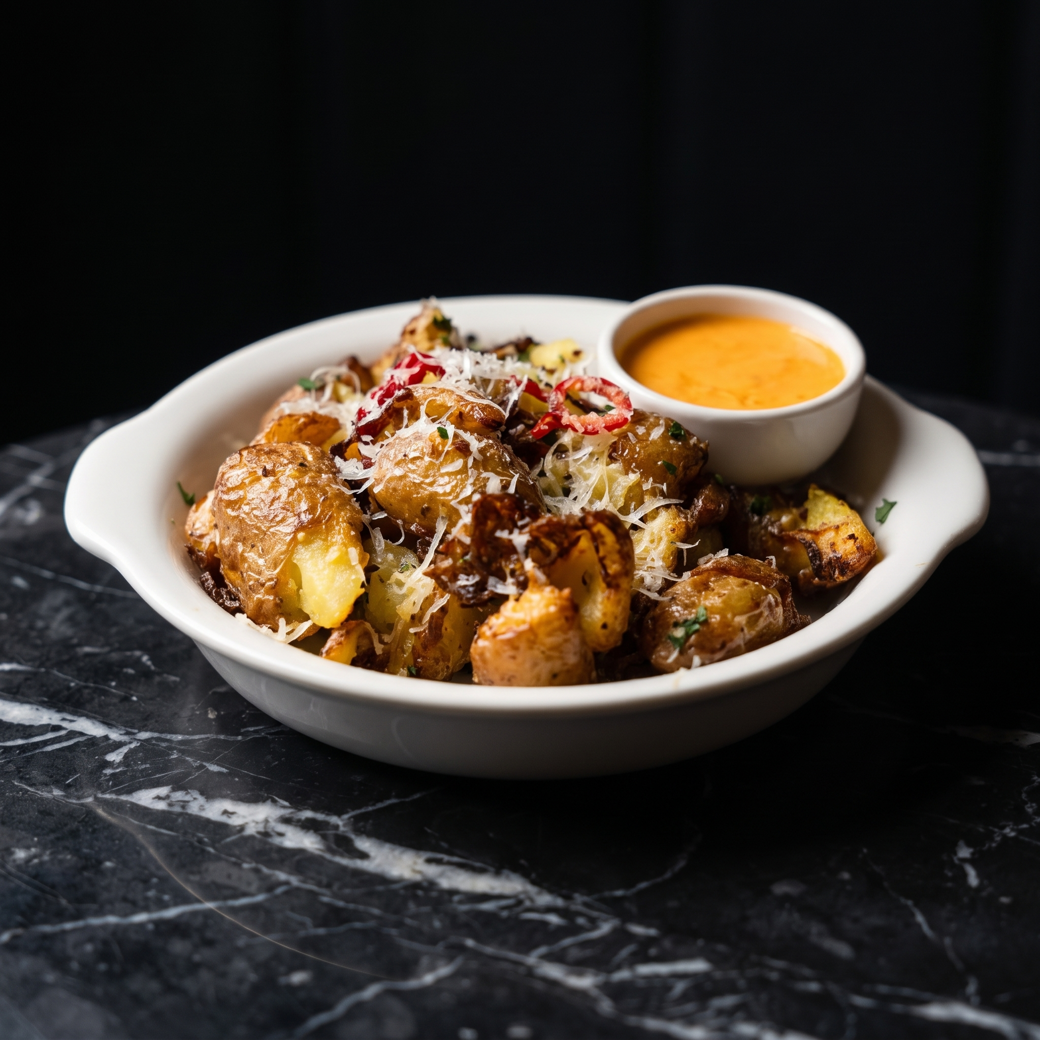 Crispy Smashed Potatoes