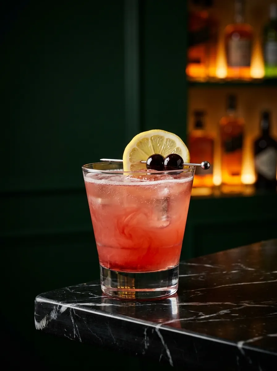 Sophia Loren cocktail at Moderna Bar & Pizzeria, Austin