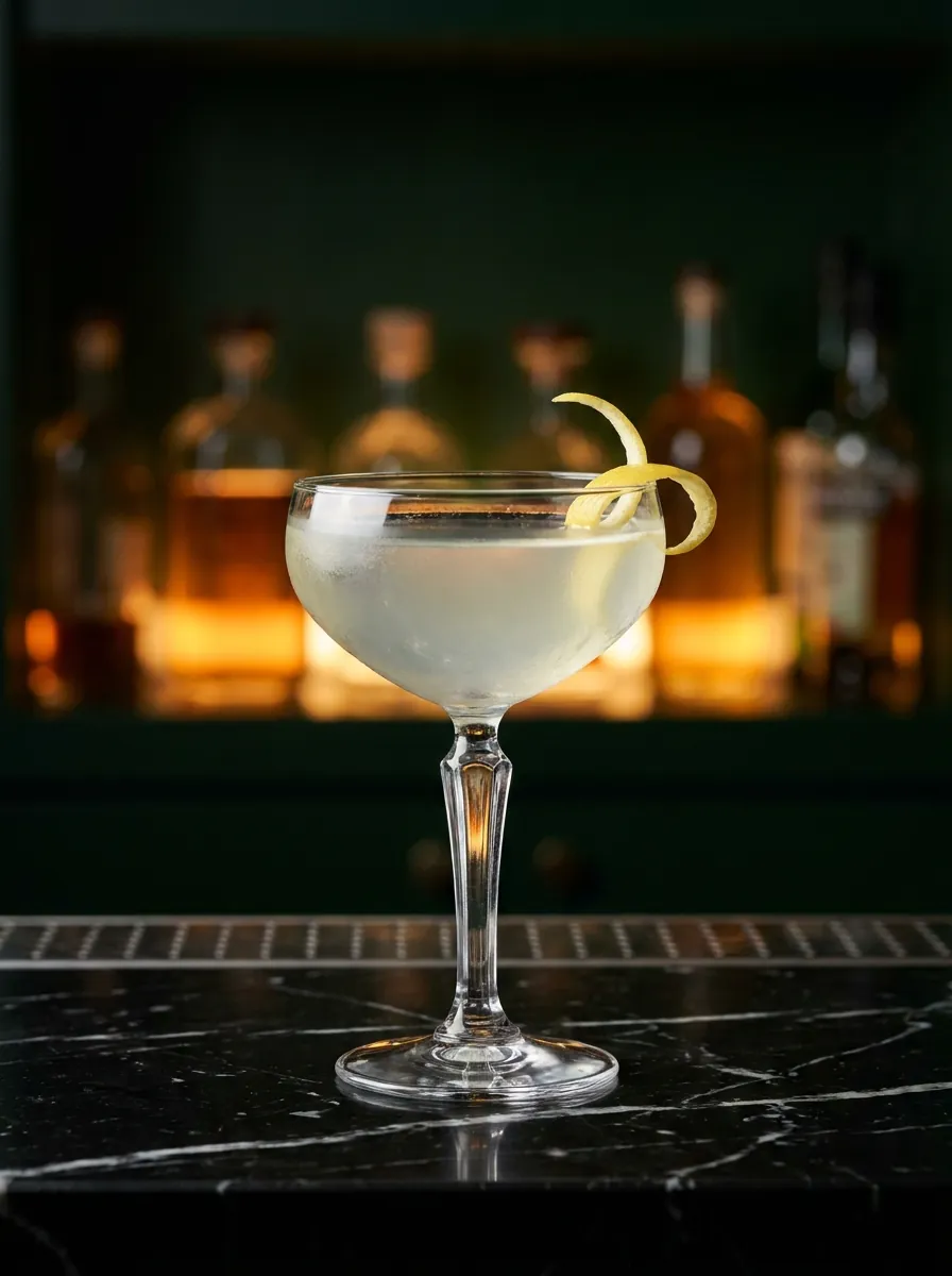 Limon 'Tini cocktail at Moderna Bar & Pizzeria, Austin