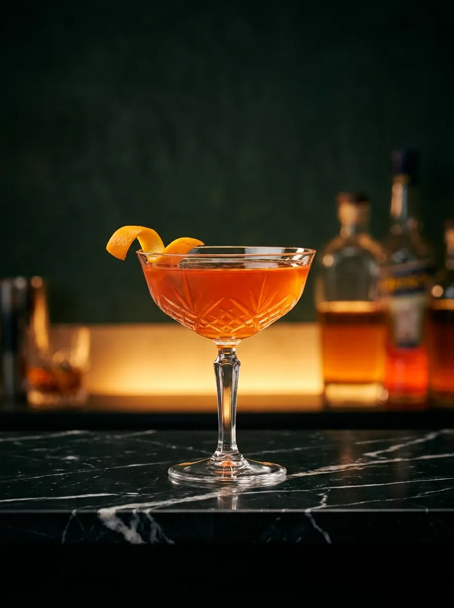 Aperol 'Tini cocktail at Moderna Bar & Pizzeria, Austin