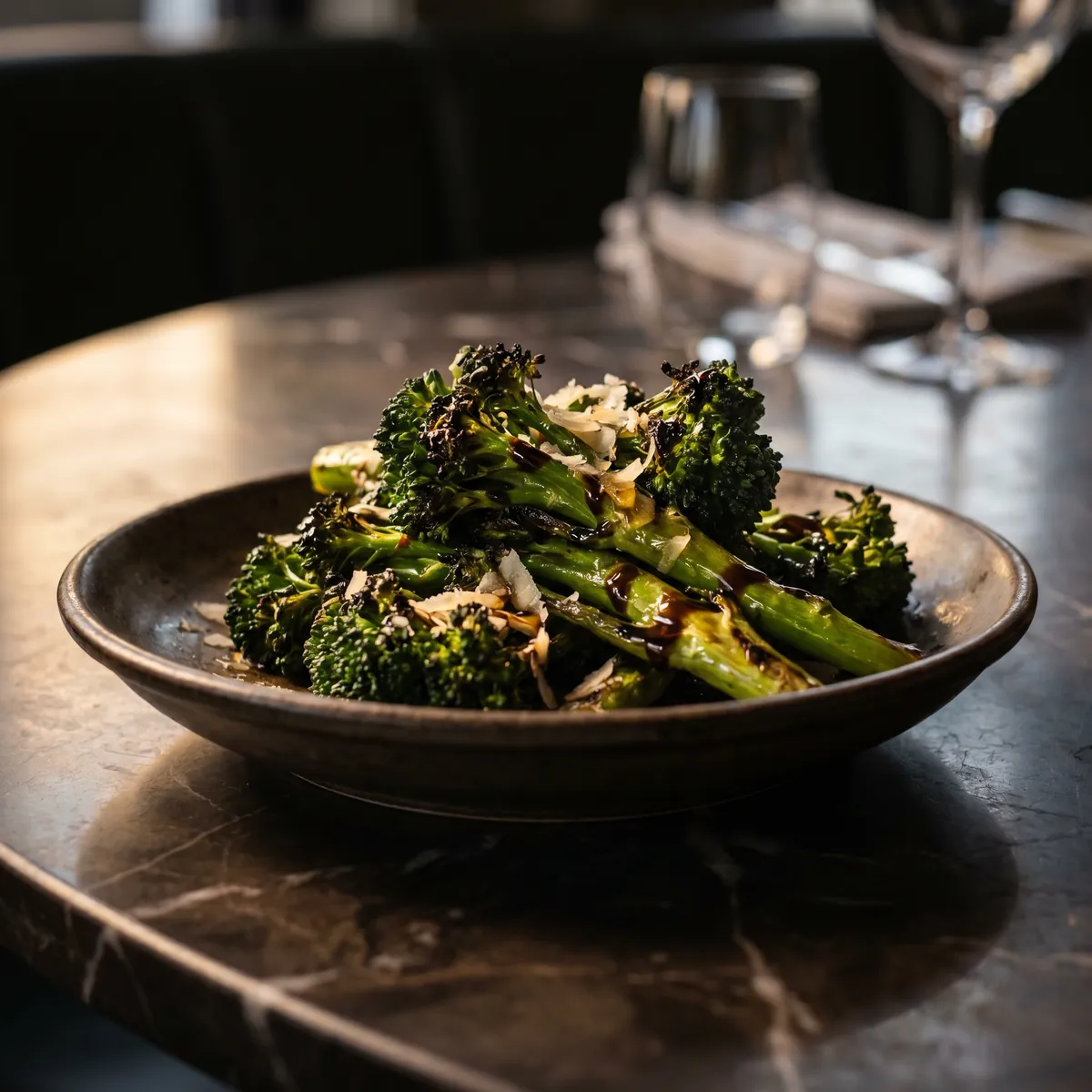 Charred Broccolini