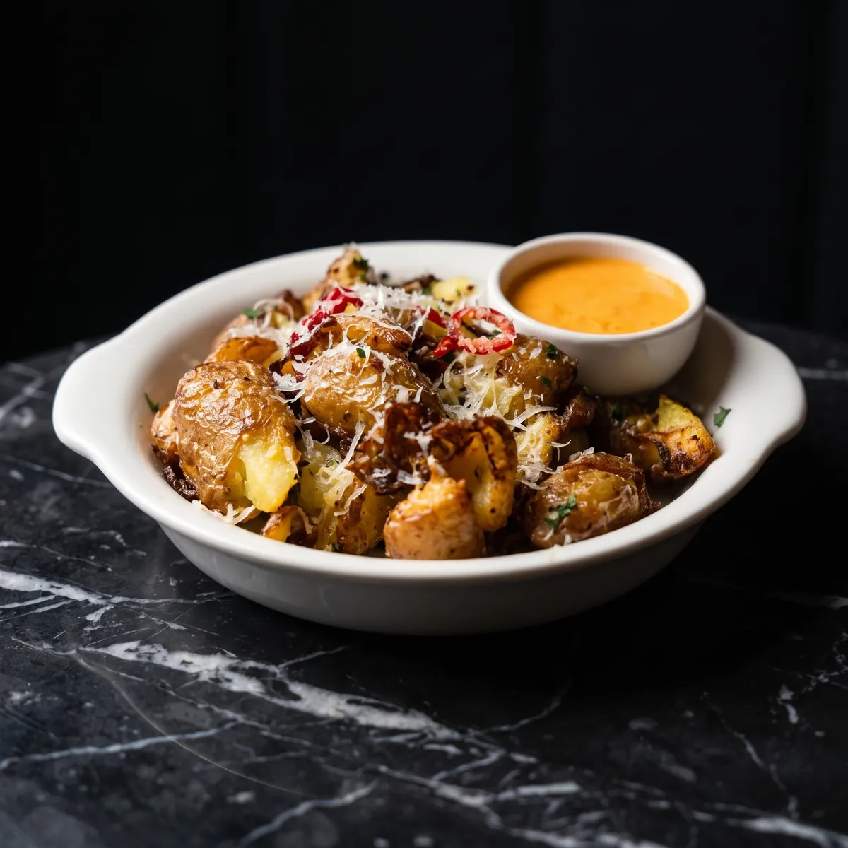 Crispy Smashed Potatoes