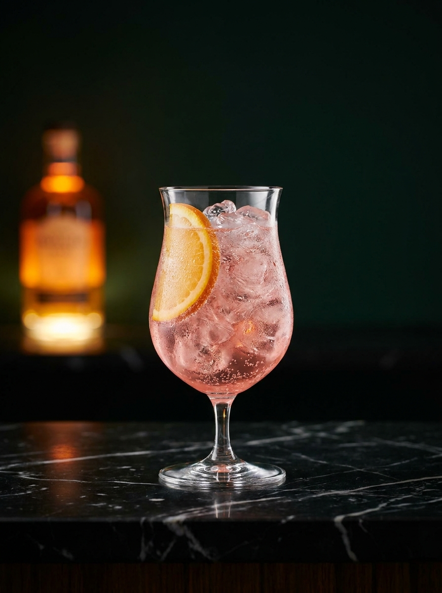 Ramazzotti Rosa Spritz cocktail at Moderna Bar & Pizzeria, Austin