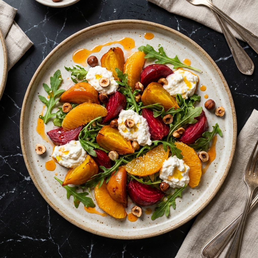 Roasted Beets + Citrus